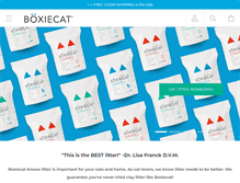 Tablet Screenshot of boxiecat.com